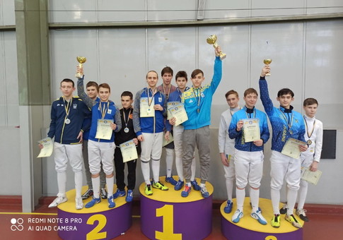 Одесситы победили на чемпионате Украины по фехтованию