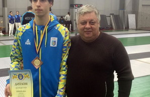 Одессит стал бронзовым призёром чемпионата Украины по фехтованию