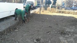 Одесские коммунальщики проводят санитарный день в Малиновском районе