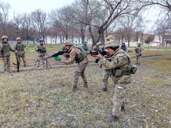 В Одесской области морские пехотинцы проходят боевую подготовку с британскими специалистами