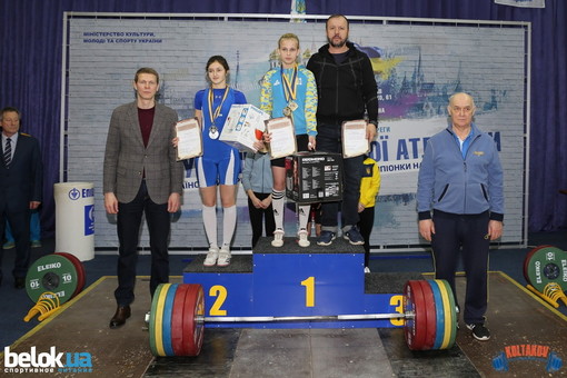 Школьница из Одесской области завоевала Кубок Украины по тяжёлой атлетике