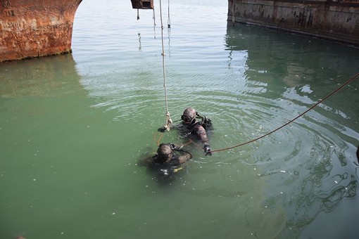 В Одессе проходит подготовка подводного противодиверсионного подразделения ВМСУ