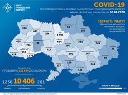 В Украине уже более 10 тысяч заболевших коронавирусом, из них 277 - в Одесской области