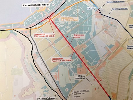 В Одессе будут строить дорогу в порт через поля орошения