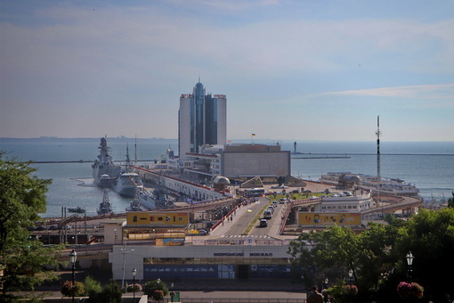 В Одессе отметили день ВМС в присутствии президента