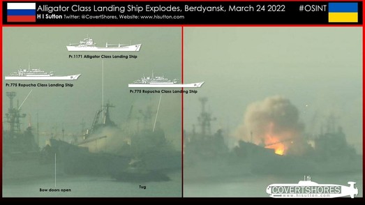Карма в действии: командиры двух поврежденных десантных кораблей в Бердянске – из числа предателей Украины